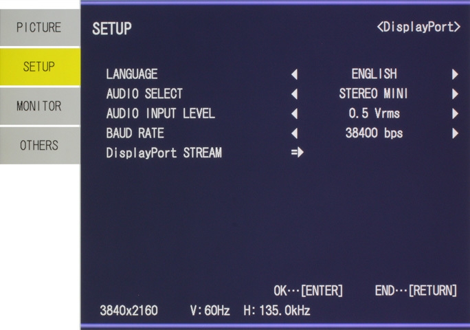 Dell U3014 Monitor Osd4