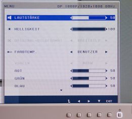 Lg Flatron 27eb22py W Monitor OSD 1