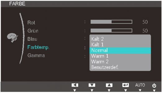 Samsung S24c450mw Monitor Farbtemperatur