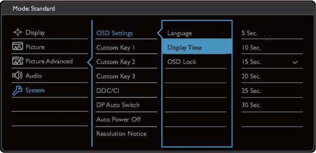 Benq Gw2760hs Monitor Osd3