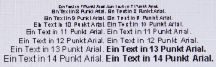 Samsung S27c450b Monitor Text 720