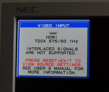 Nec P232w Monitor 50hz