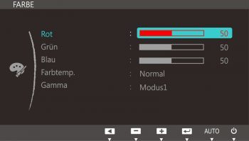 Samsung S27c750p Monitor OSD 2