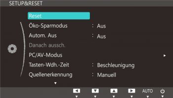 Samsung S27c750p Monitor OSD 4