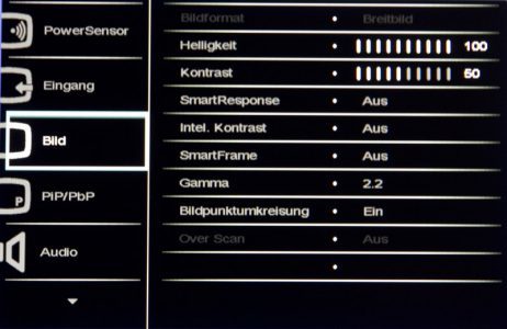 Philips 272p4qpjkeb Monitor OSDBild