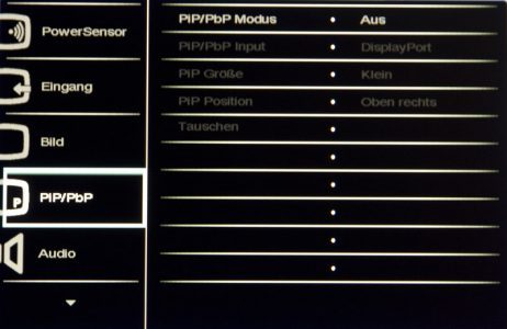 Philips 272p4qpjkeb Monitor OSDPiP