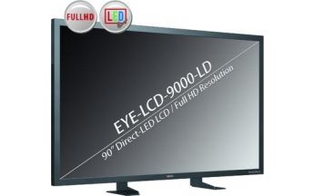 eyevis entwickelt 90 Zoll-LCD-Display für Konferenzräume, Digital Signage und Fernsehstudios