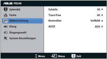 Asus Pb298q Monitor OSD3
