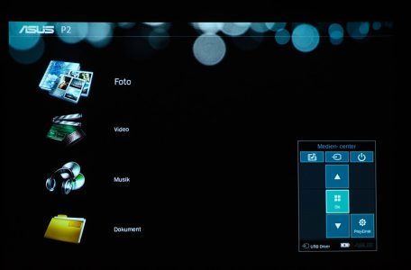 Asus P2b Beamer MediaCenter