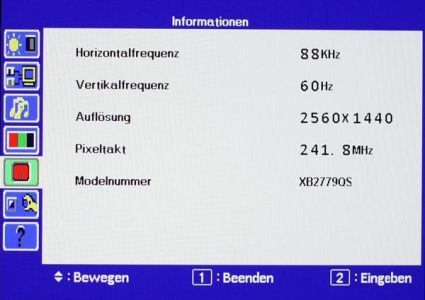 Iiyama Prolite Xb2779qs S1 Monitor XB2779QS Osd06