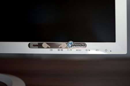 Asus Vx238h W Monitor Tasten