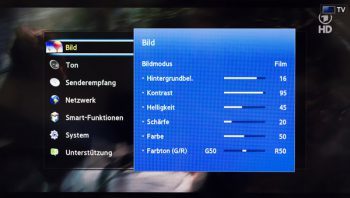 Samsung Ue40f6470 Fernseher Osd1