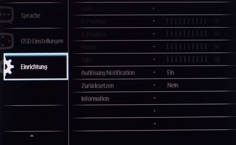 Philips 242g5djeb Monitor Osd 6