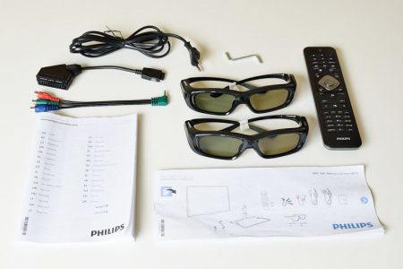 Philips 46pfl8008s 12 Fernseher Lieferumfang