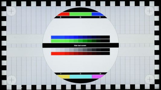 Philips 46pfl8008s 12 Fernseher Maintestscreen