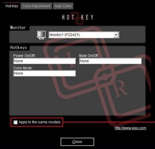 Eizo Foris Fg2421 Bk Monitor Osd 3