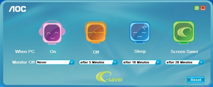 Aoc I2460pxqu Monitor Esaver