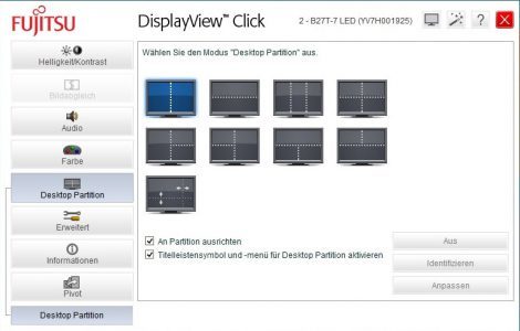 Fujitsu B27t 7 Led Monitor Displayview1