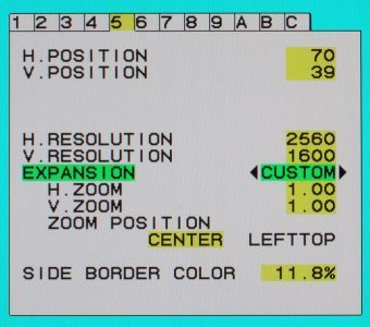 Nec Pa302w Bk Monitor Osd11
