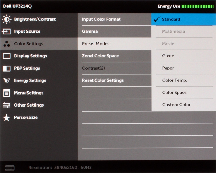 Dell Up3214q Monitor Osd3