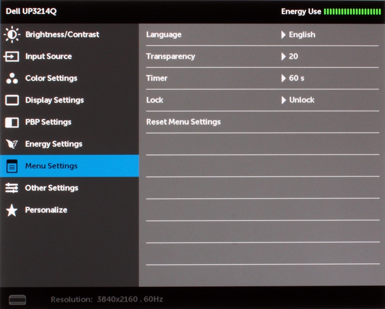 Dell Up3214q Monitor Osd7