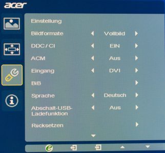 Acer B276hulymiidprz Monitor Osd3
