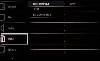 Philips 284e5qhad Monitor Osd Farbe