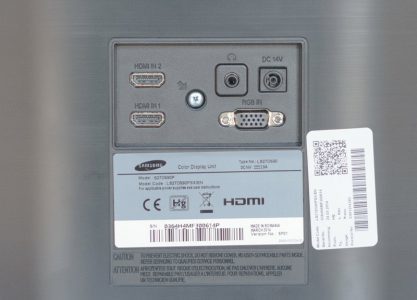 Samsung S27d590p Monitor Anschluesse