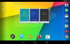 Asus Memo Pad 7 Tablet Startbildschirm Nexus