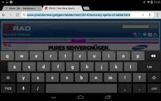 Asus Memo Pad 7 Tablet Tastatur Nexus