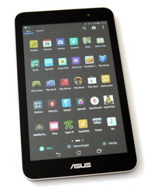 Asus Memo Pad 7 Tablet Appuebersicht
