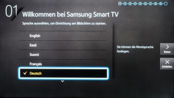 Samsung Ue55h6410 Fernseher Einrichtung 1