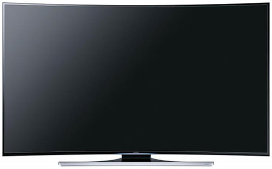 Curved Samsung UE55H8090 TV ist mit LED statt OLED ausgestattet