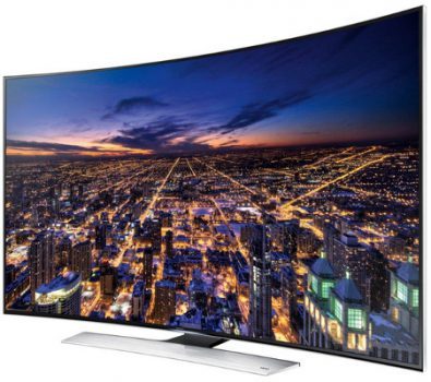 65 Zoll Samsung UE65HU8500 TV, ebenfalls Curved