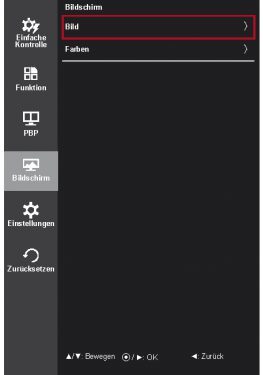 Lg 25um65 P Monitor Osd Bild