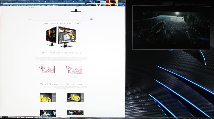 Asus Pb287q Monitor Pic In Pic