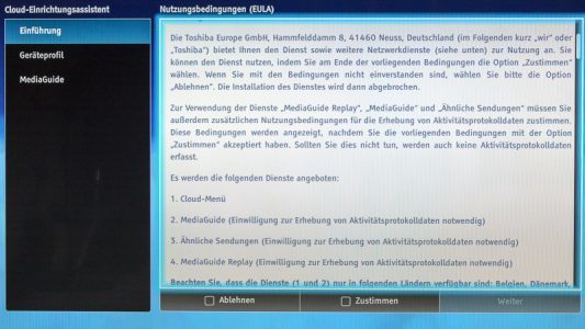 Toshiba 55m7463dg Fernseher Einrichtung 5
