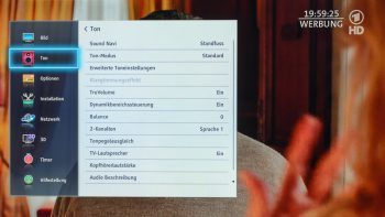 Toshiba 55m7463dg Fernseher OSD 2