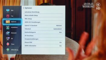 Toshiba 55m7463dg Fernseher OSD 3