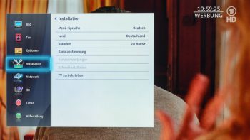 Toshiba 55m7463dg Fernseher OSD 4
