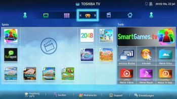 Toshiba 55m7463dg Fernseher Smart TV Portal 2