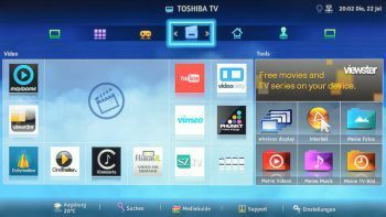 Toshiba 55m7463dg Fernseher Smart TV Portal 3