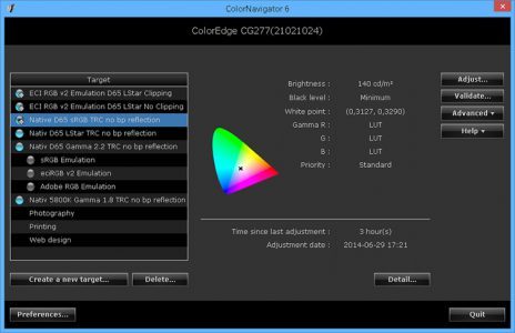 Eizo Cg277 Monitor Cn1