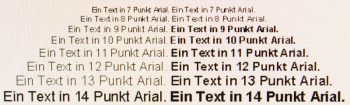 Lg 24gm77 B Monitor Schrift Nativ