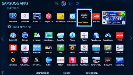 Samsung Ue75hu7590 Fernseher Multimedia1