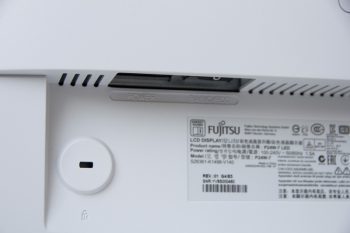 Fujitsu P24w 7 Led Monitor Kensington