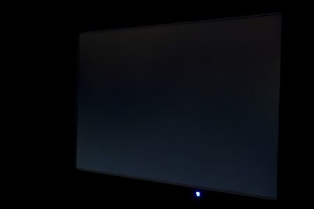 Fujitsu P24w 7 Led Monitor Schwarzbild Glow Seitlich