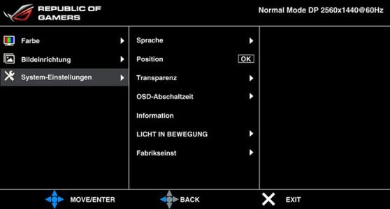 Asus Pg278q Monitor Osd System