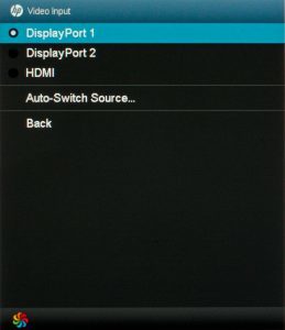 Hp Dreamcolor Z27x Monitor Osd3