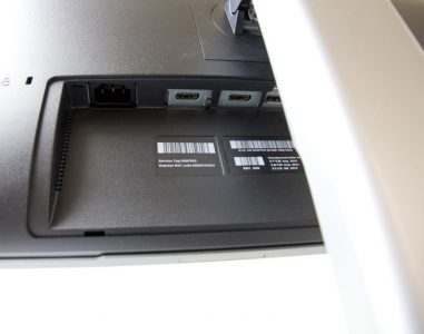 Dell U2715h Monitor Netz Und Ports 1